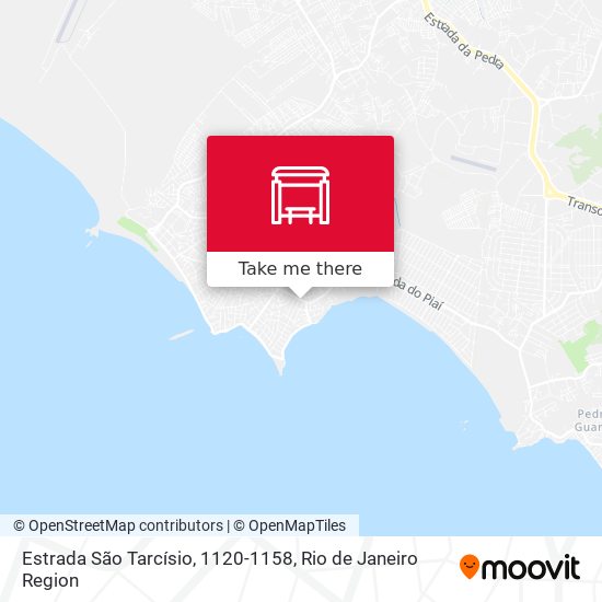 Estrada São Tarcísio, 1120-1158 map