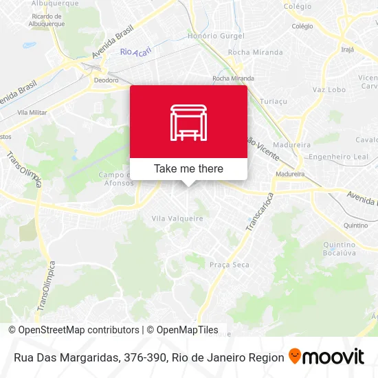 Rua Das Margaridas, 376-390 map