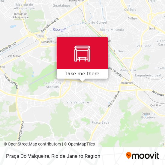 Praça Do Valqueire map