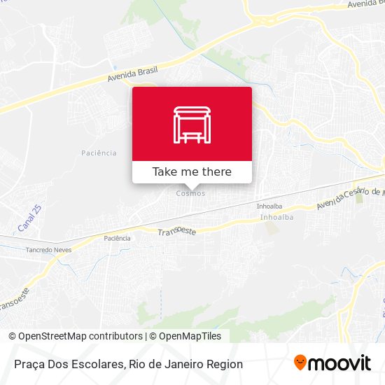 Praça Dos Escolares map