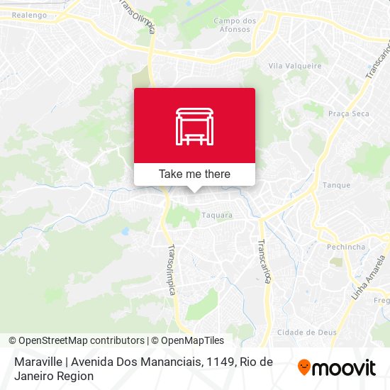 Maraville | Avenida Dos Mananciais, 1149 map