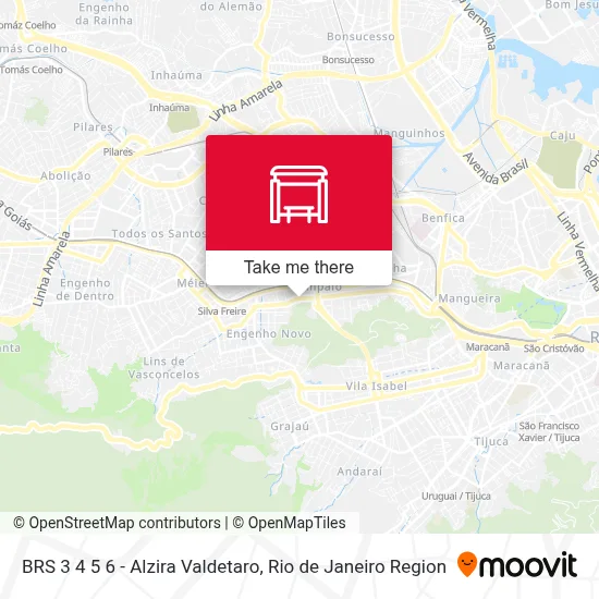 BRS 3 4 5 6 - Alzira Valdetaro map