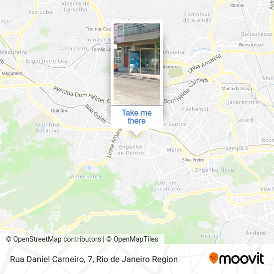 Rua Daniel Carneiro, 7 map
