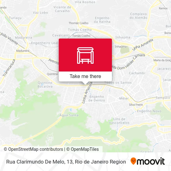 Rua Clarimundo De Melo, 13 map