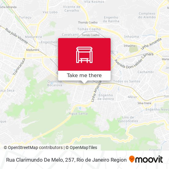 Rua Clarimundo De Melo, 257 map