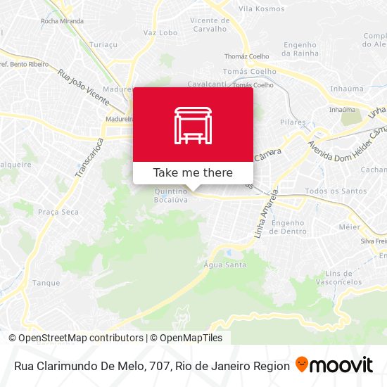 Rua Clarimundo De Melo, 707 map