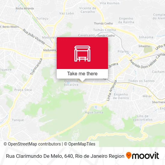 Rua Clarimundo De Melo, 640 map