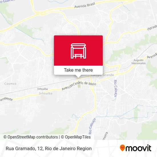 Rua Gramado, 12 map