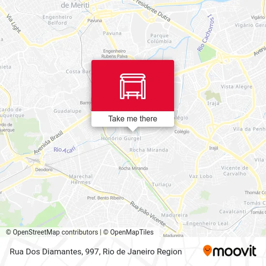 Rua Dos Diamantes, 997 map
