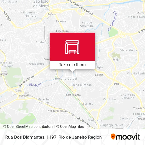 Rua Dos Diamantes, 1197 map