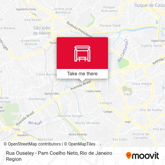 Rua Ouseley - Pam Coelho Neto map
