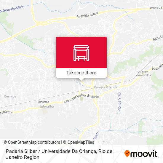 Padaria Silber / Universidade Da Criança map