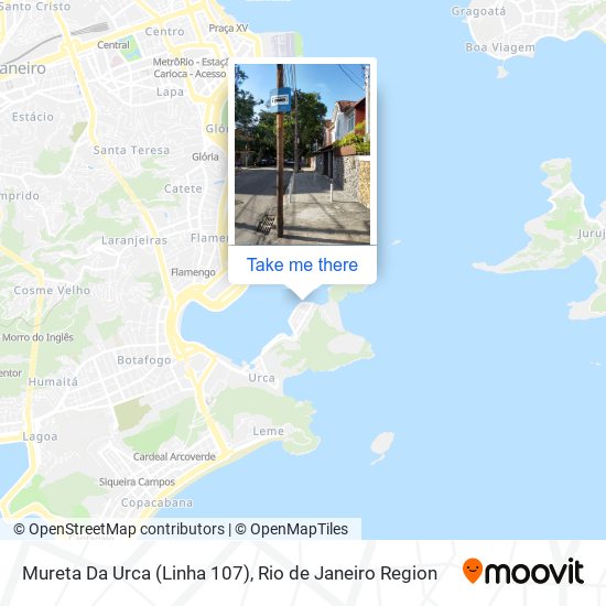 Mureta Da Urca (Linha 107) map