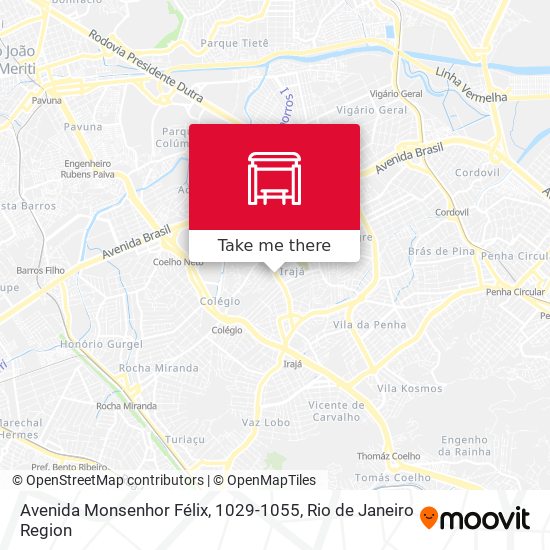 Avenida Monsenhor Félix, 1029-1055 map