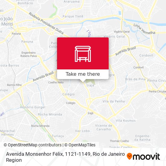 Avenida Monsenhor Félix, 1121-1149 map