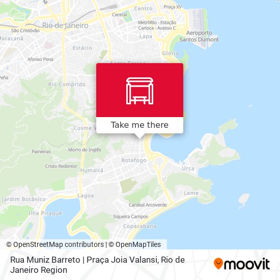 Mapa Rua Muniz Barreto | Praça Joia Valansi