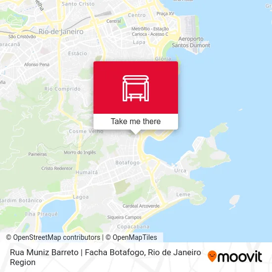 Rua Muniz Barreto | Facha Botafogo map