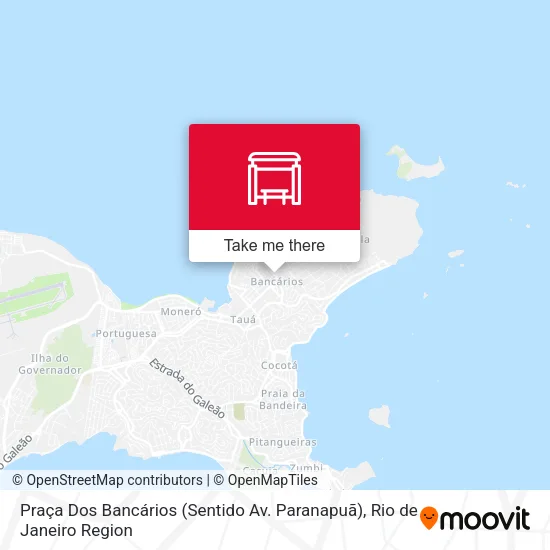 Praça Dos Bancários (Sentido Av. Paranapuã) map