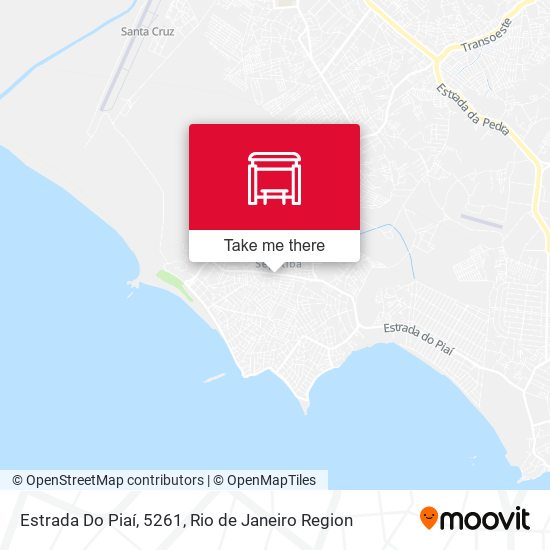 Estrada Do Piaí, 5261 map