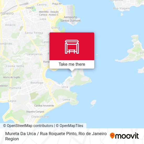 Mureta Da Urca / Rua Roquete Pinto map