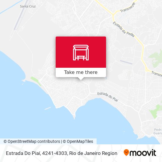 Estrada Do Piaí, 4241-4303 map