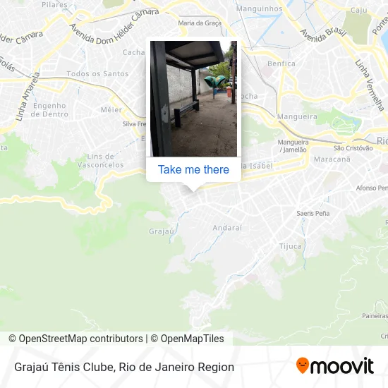 Grajaú Tênis Clube map