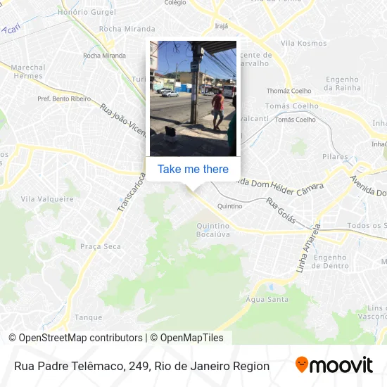 Rua Padre Telêmaco, 249 map