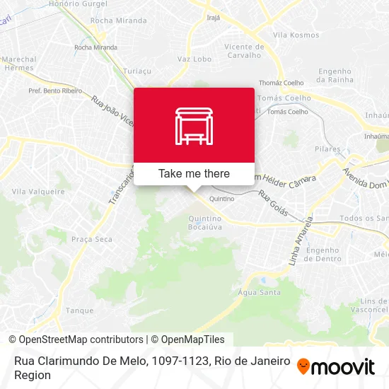 Rua Clarimundo De Melo, 1097-1123 map