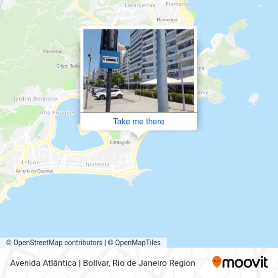 Avenida Atlântica | Bolívar map