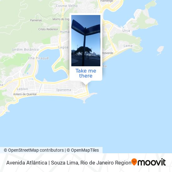 Avenida Atlântica | Souza Lima map