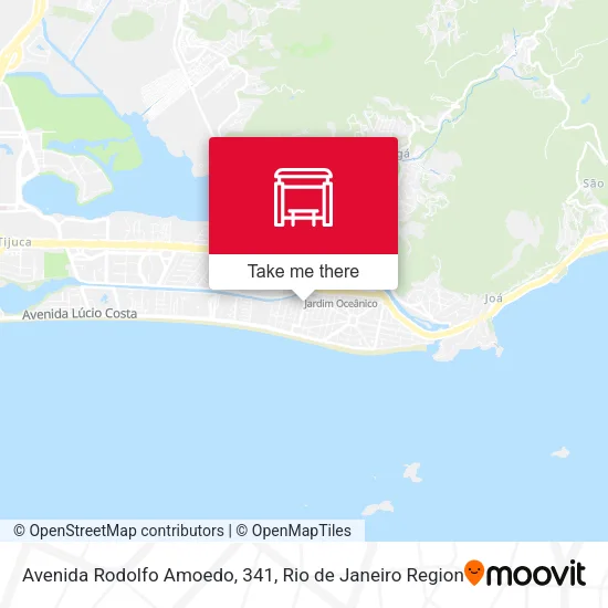 Avenida Rodolfo Amoedo, 341 map