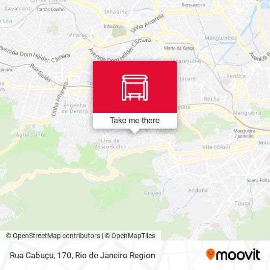 Rua Cabuçu, 170 map