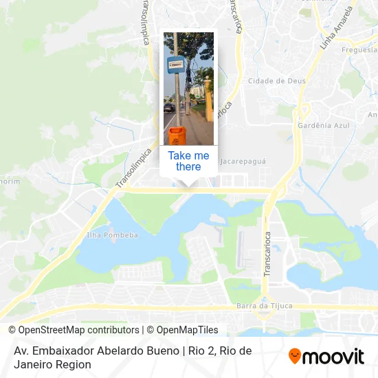 Av. Embaixador Abelardo Bueno | Rio 2 map