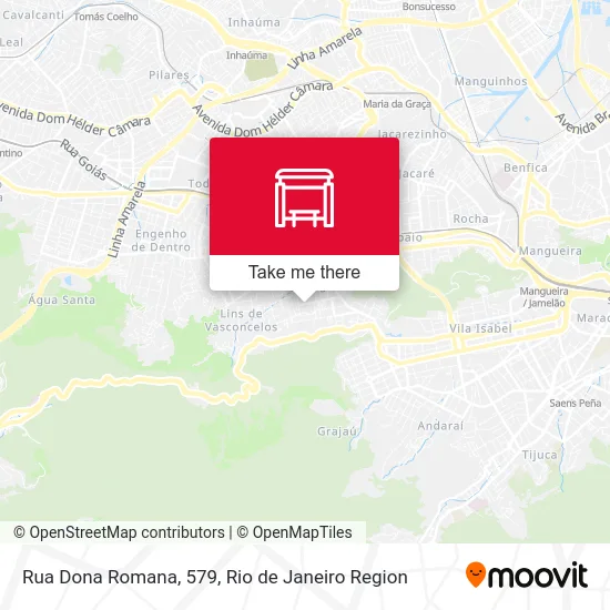 Rua Dona Romana, 579 map