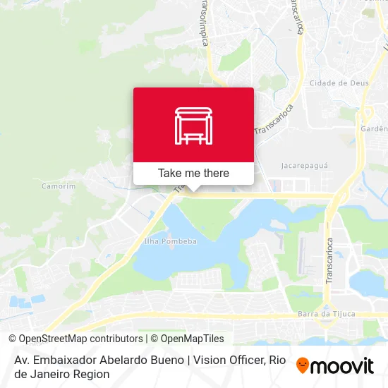 Av. Embaixador Abelardo Bueno | Vision Officer map