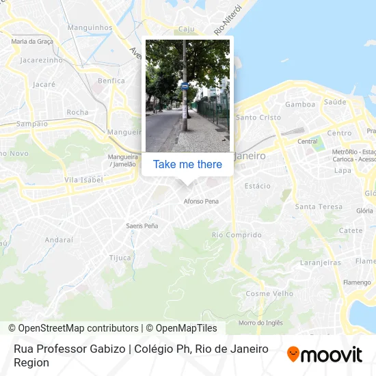 Rua Professor Gabizo | Colégio Ph map