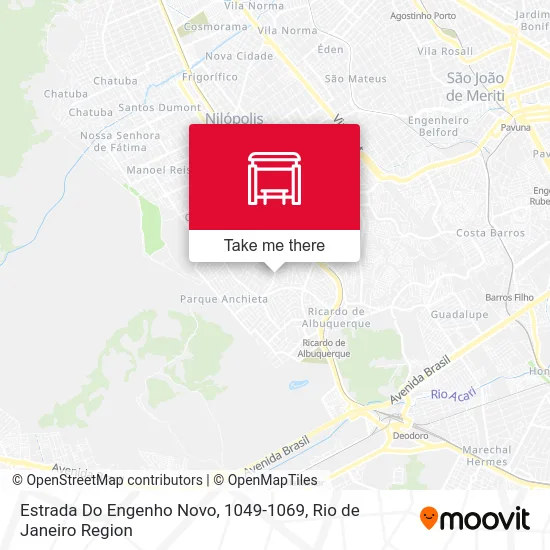 Estrada Do Engenho Novo, 1049-1069 map