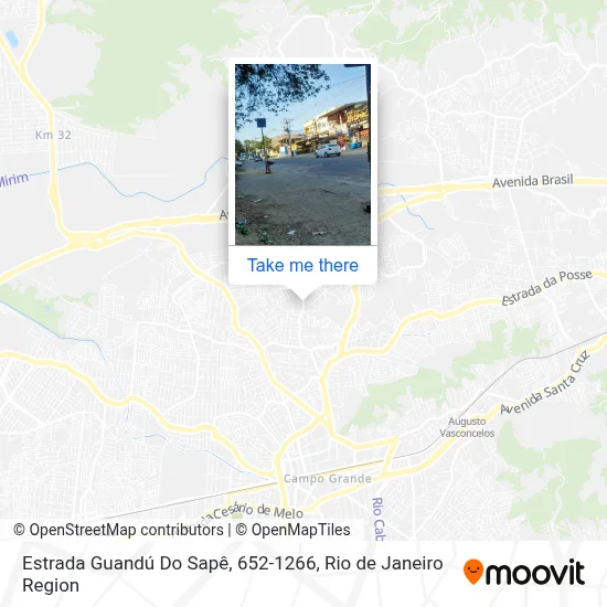 Estrada Guandú Do Sapê, 652-1266 map