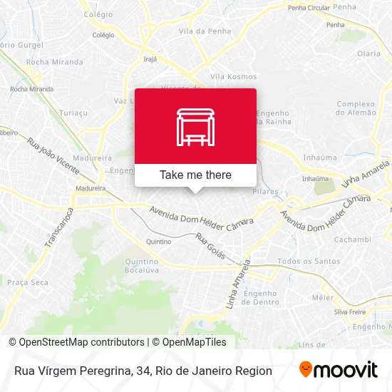 Rua Vírgem Peregrina, 34 map