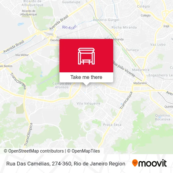 Rua Das Camélias, 274-360 map
