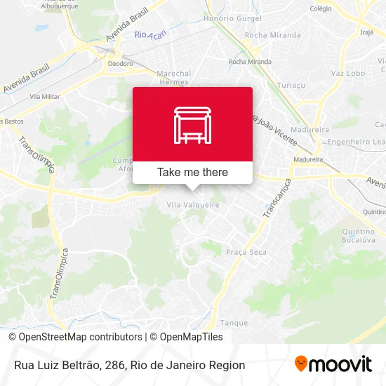 Rua Luiz Beltrão, 286 map