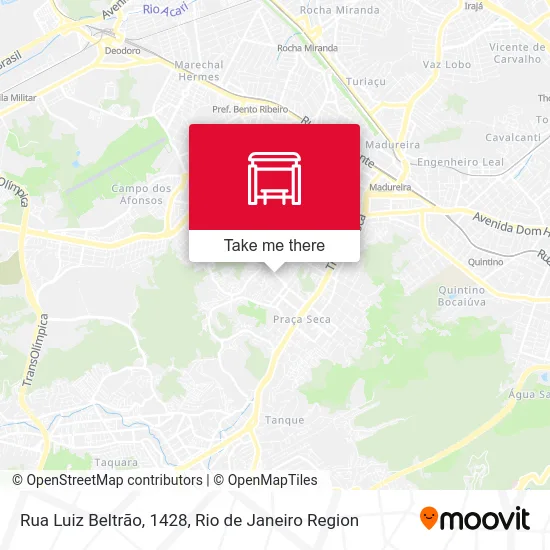Rua Luiz Beltrão, 1428 map