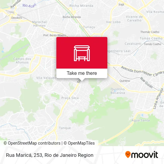 Rua Maricá, 253 map