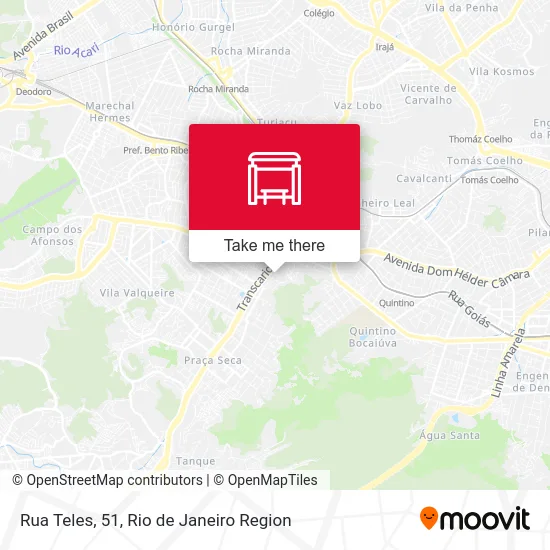 Rua Teles, 51 map