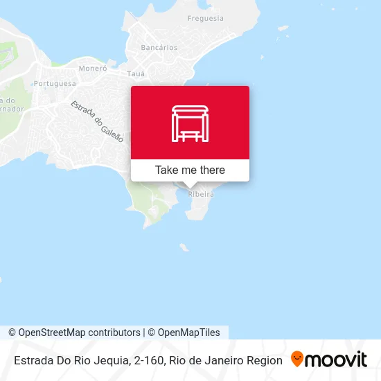 Estrada Do Rio Jequia, 2-160 map