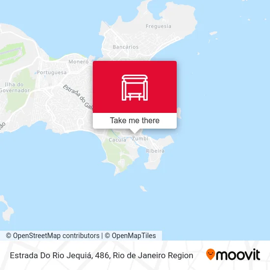 Estrada Do Rio Jequiá, 486 map