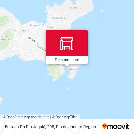 Estrada Do Rio Jequiá, 208 map