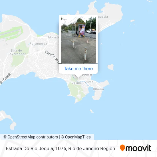 Estrada Do Rio Jequiá, 1076 map