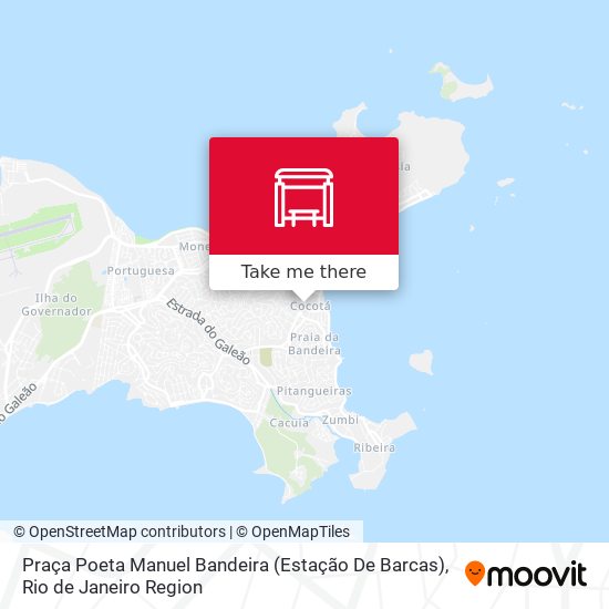 Praça Poeta Manuel Bandeira (Estação De Barcas) map