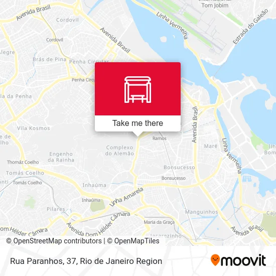 Rua Paranhos, 37 map